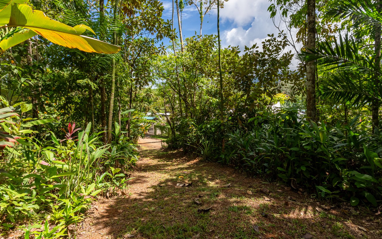 Tropical Getaway with Two Villas and Lush Gardens Near the Heart of Uvita