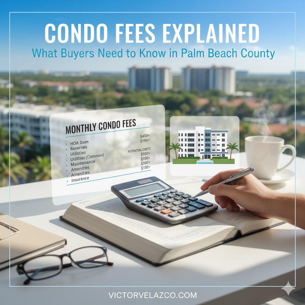 Condo Fees Explained: What Buyers Need to Know in Palm Beach County