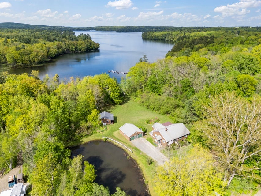 117 Taylor Woods Rd. Belgrade, Exterior Drone