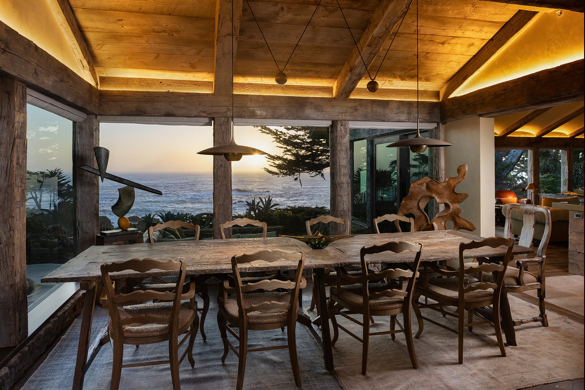 Carmel Highlands Rustic Elegance