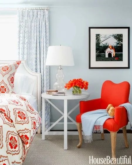 Blue + Orange Color Scheme