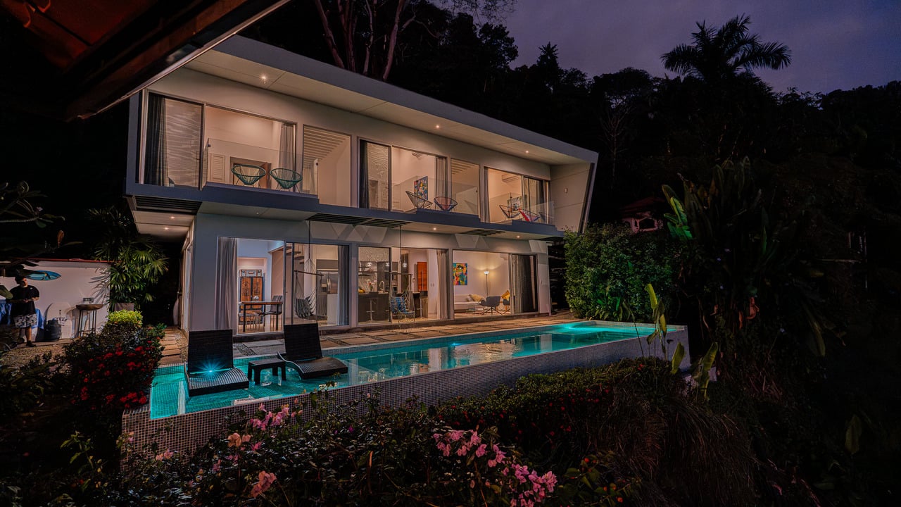Luxury Whitewater Ocean View Home in Ayacucho Dominical