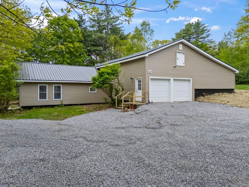 136 Costello Rd. Gardiner, Exterior Drone