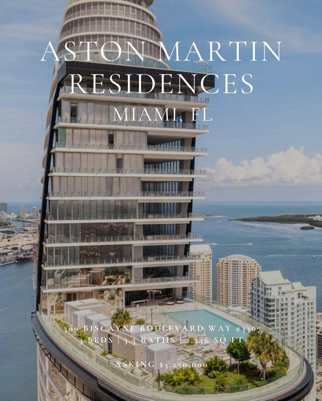 PRICED TO SELL | 300 Biscayne Blvd Way #3307
