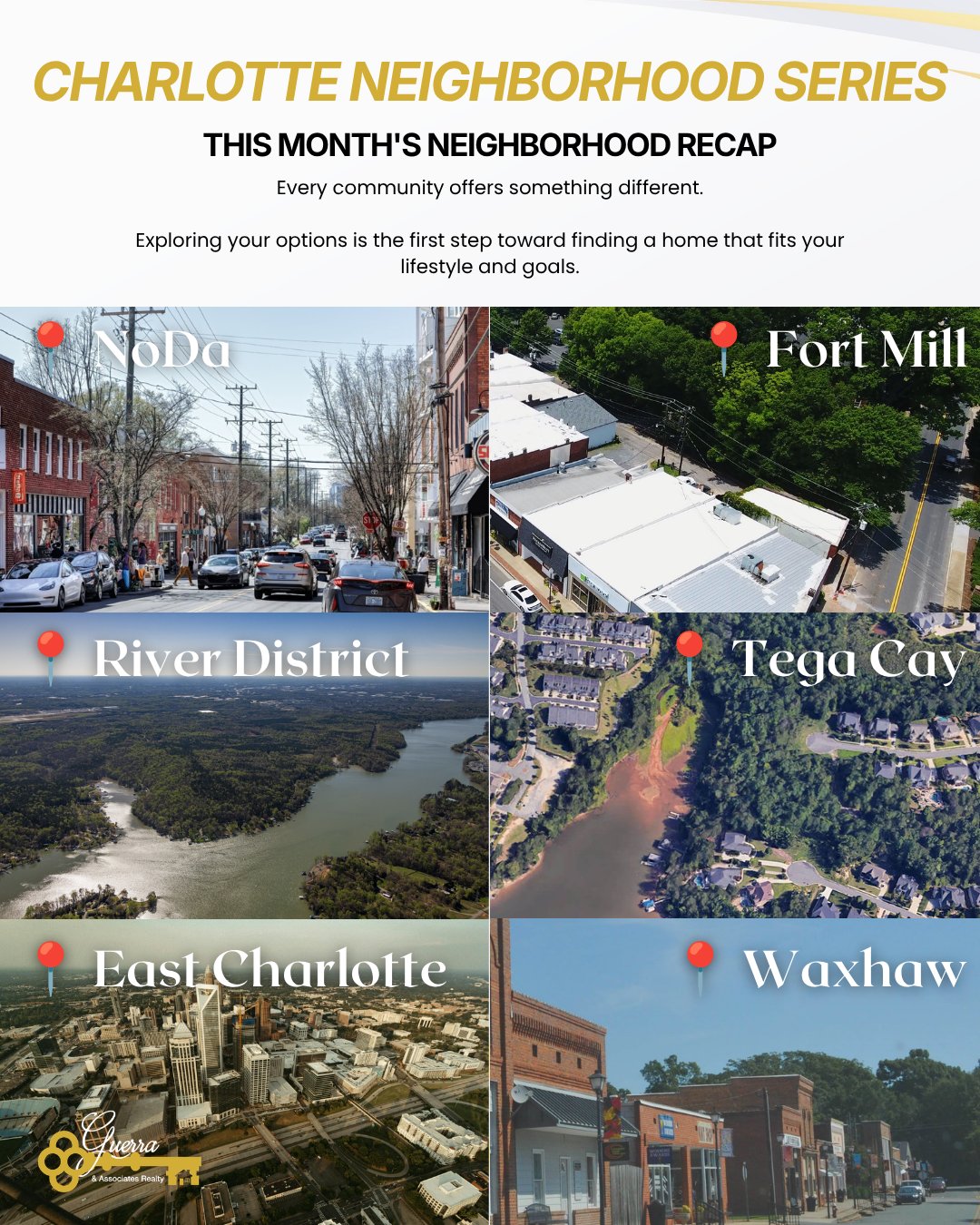 Greater Charlotte Neighborhood Recap: Six Communities to Explore