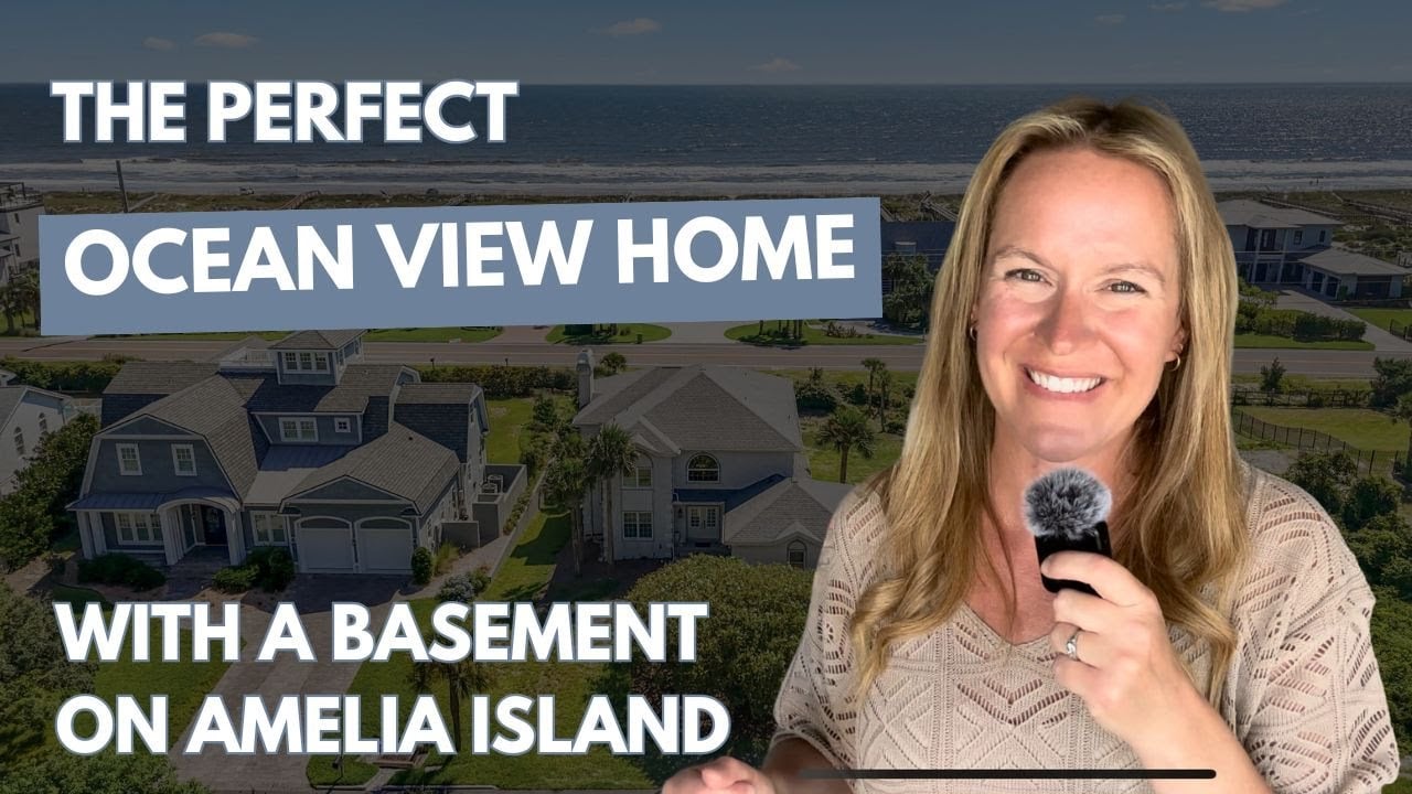 Ocean View Home On Amelia Island