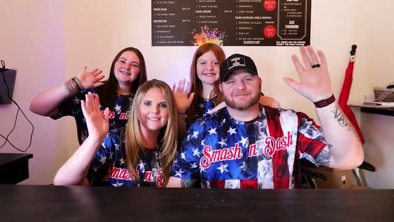 SMASH 'N DASH RAGE ROOM with Jennifer Bohrer, Resaca, GA