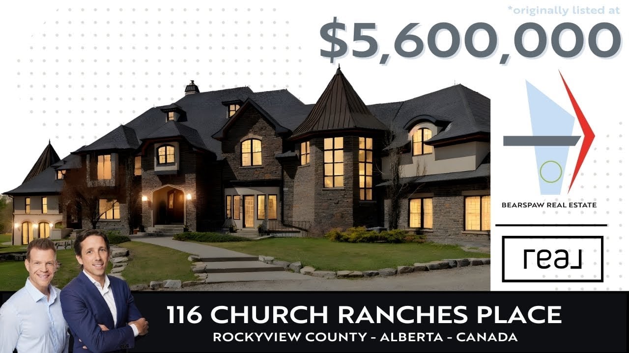 Bearspaw Real Estate Luxury Tour - 116 Church Ranches Place