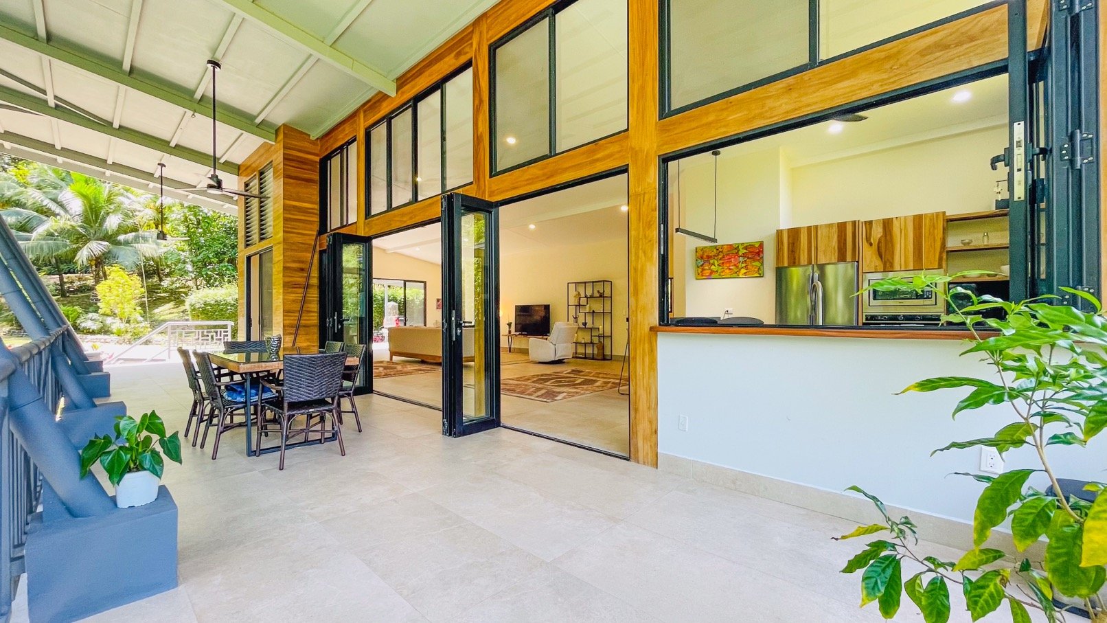 Newly Remodeled 3 Bedroom Gated Home for Sale in Las Brisas, Uvita | Private Modern Jungle Retreat