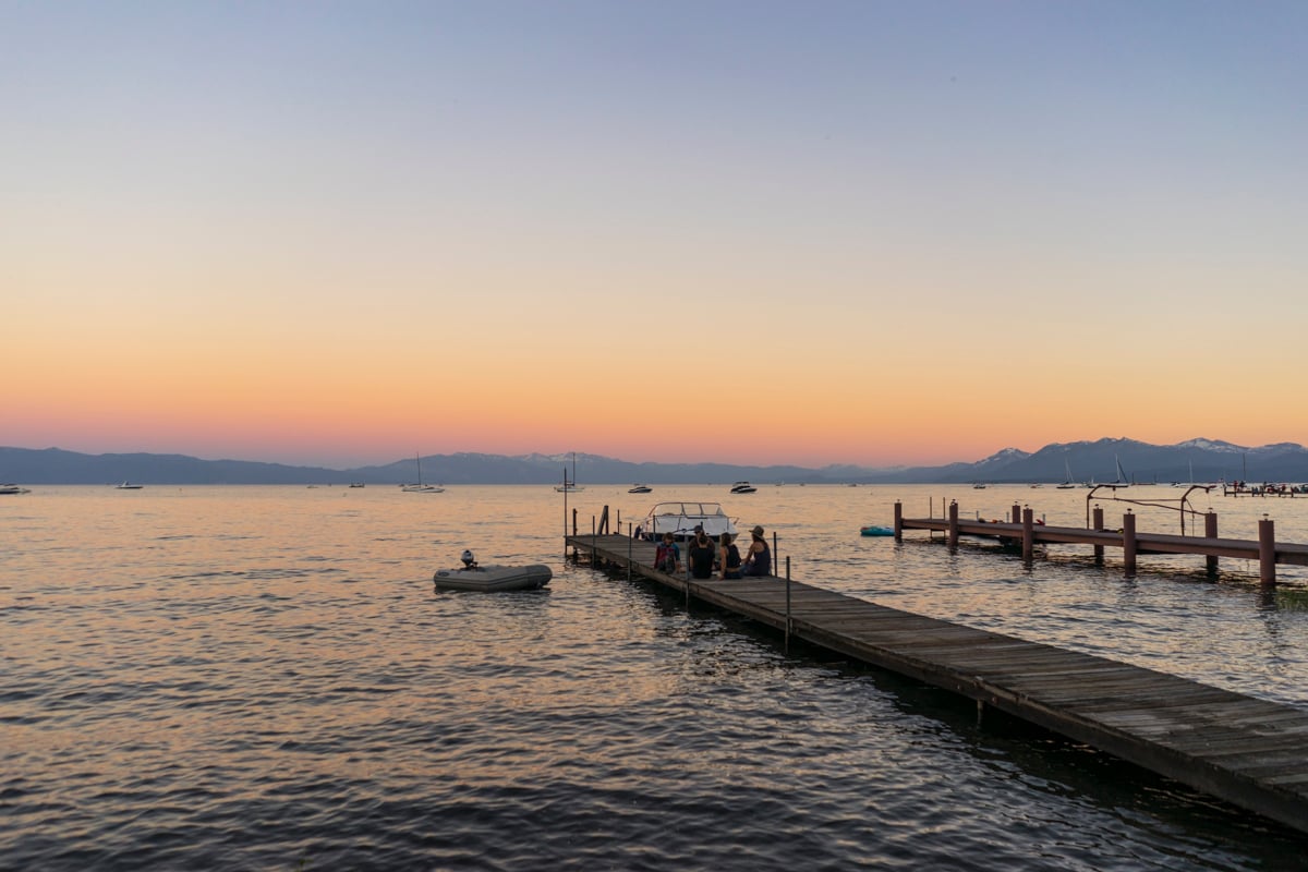 Tahoe summer lifestyle