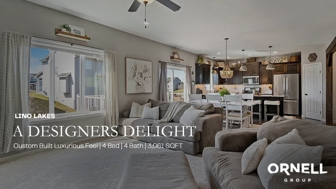 A DESIGNERS DELIGHT: $575K Custom Built Luxurious Feel | 4 Bed | 4 Bath | 3,061 SQFT #ornellgroup