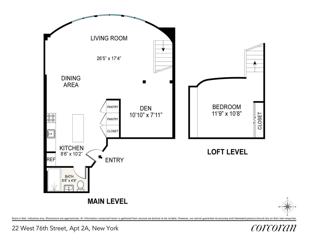 22 West 76th Street #2A