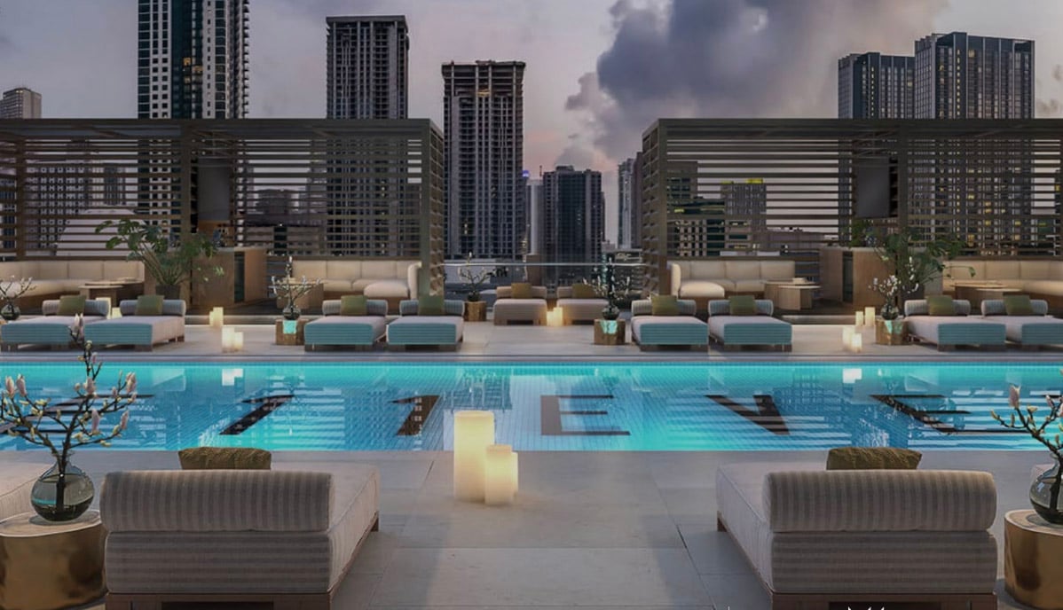 Rooftop Pool Deck