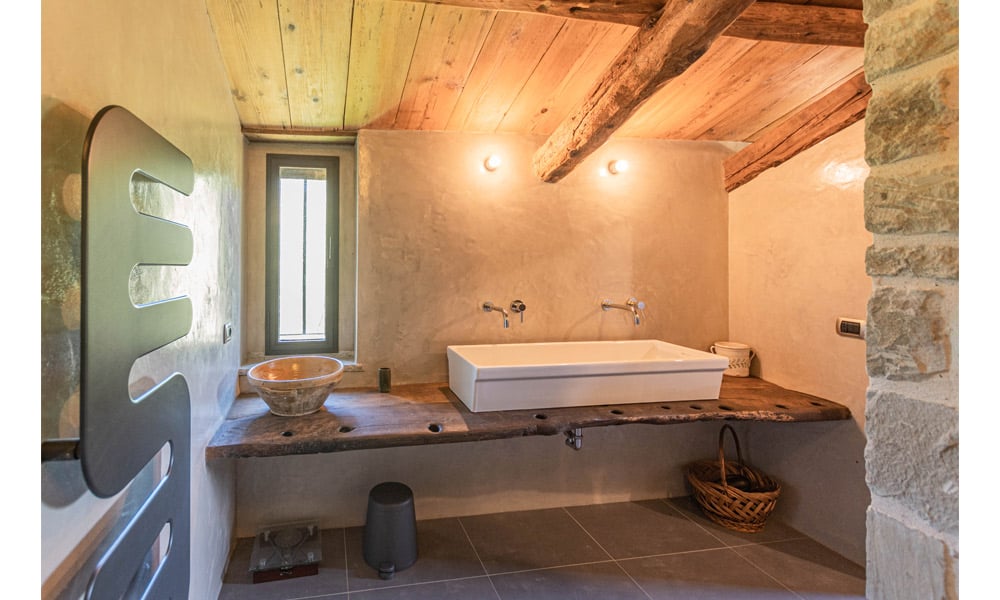 Stone Farmhouse Immersed In Nature