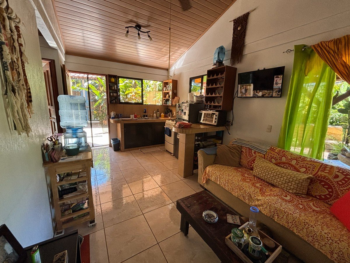 0.16 Acres – 4 Living Units, 7 Bedroom Riverfront Investment Package Near Dominical Beach With Owner Financing!!!
