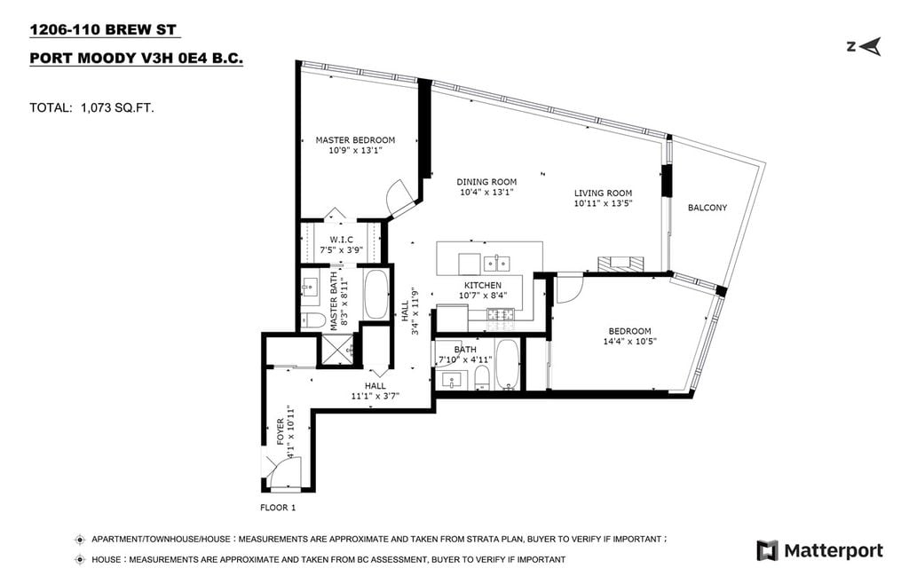 110 Brew St, #1206
