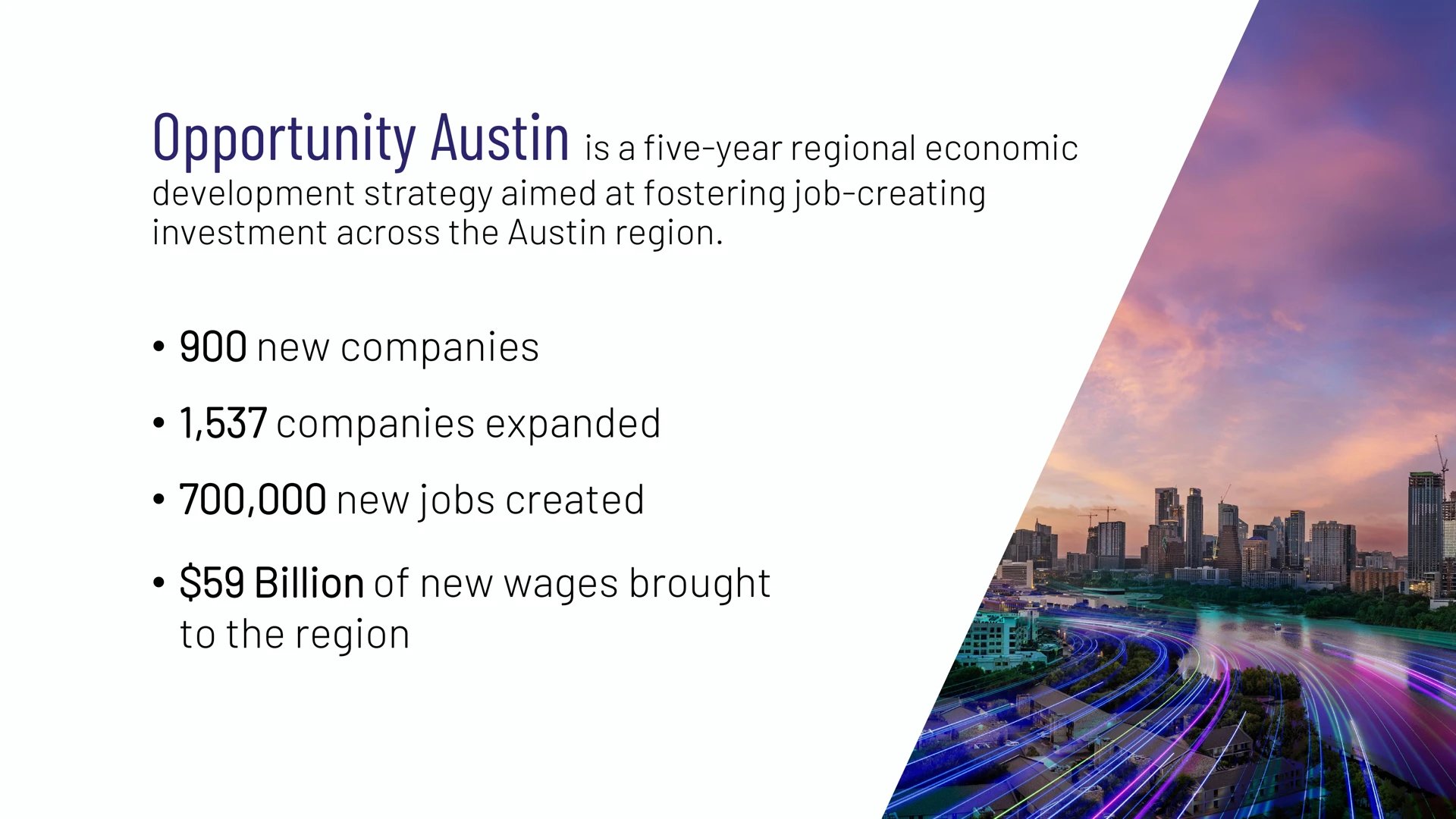 Opportunity Austin slide 3