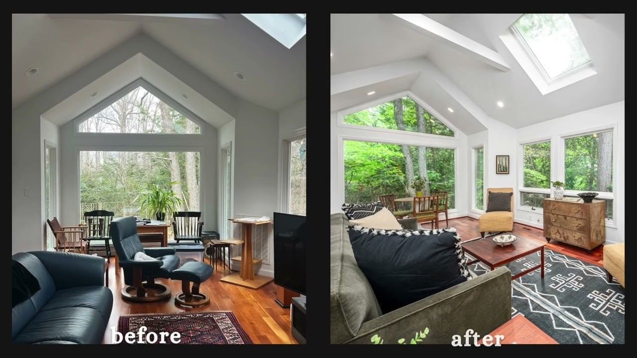 908 Kings Mill BEFORE & AFTER Staging