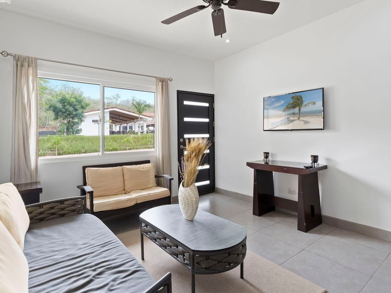 Jacarandas #2 | Affordable 3-Bedroom Townhouse Near Tamarindo Beach with Pool, Gym, and Secure Gated Living