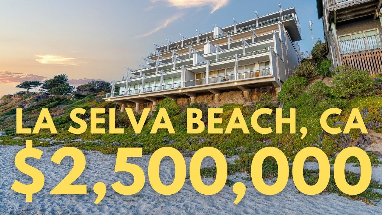 Oceanfront Condo with Floor-to-Ceiling Views! La Selva Beach Dream Home