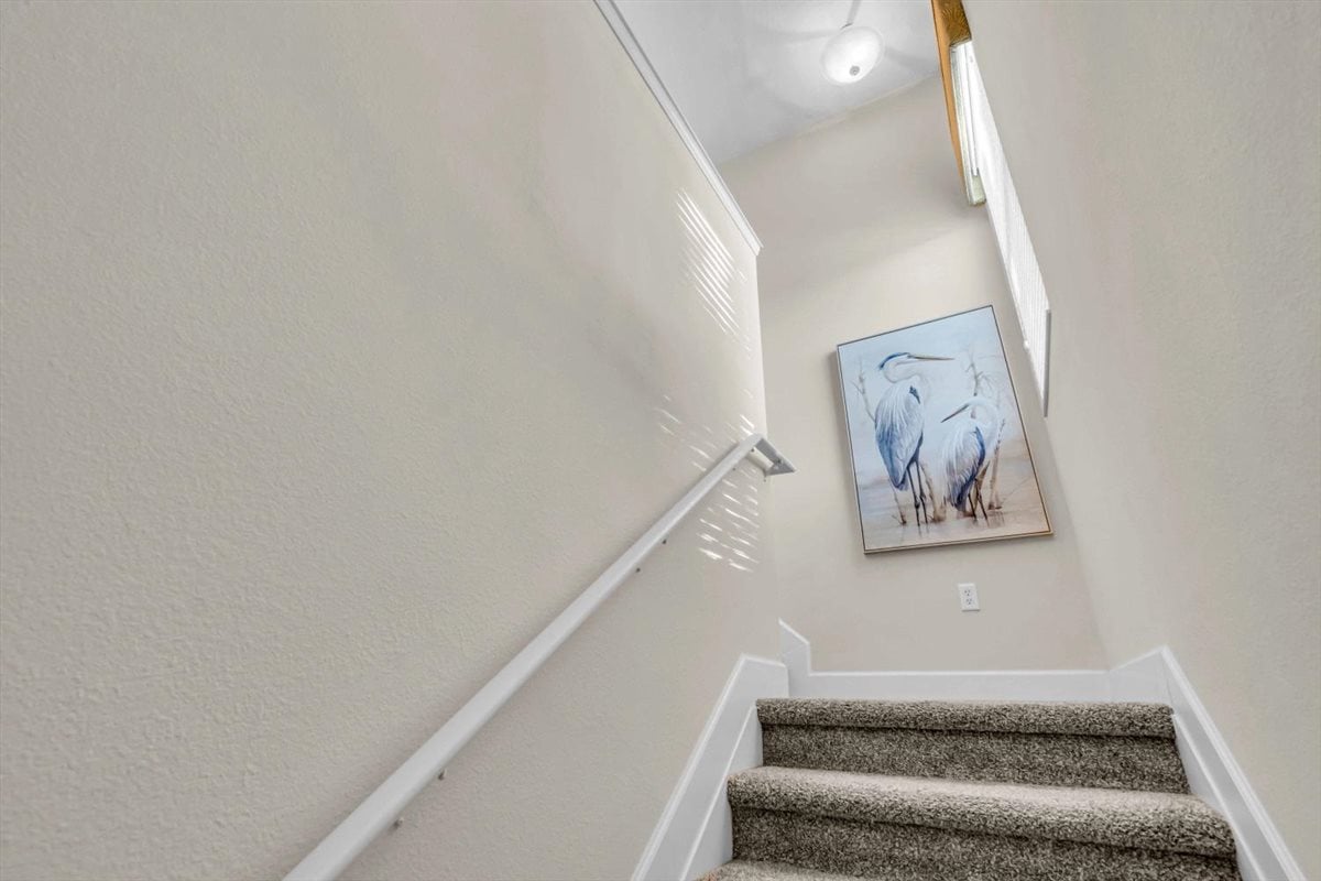 Main Living Area Is Upstairs 