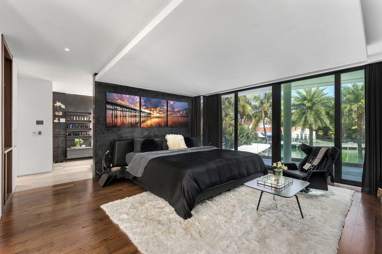 Striking Modern Tri-Level Waterfront Estate