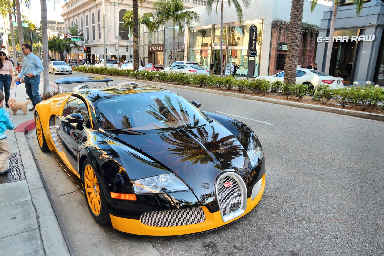 beverly hills bugatti