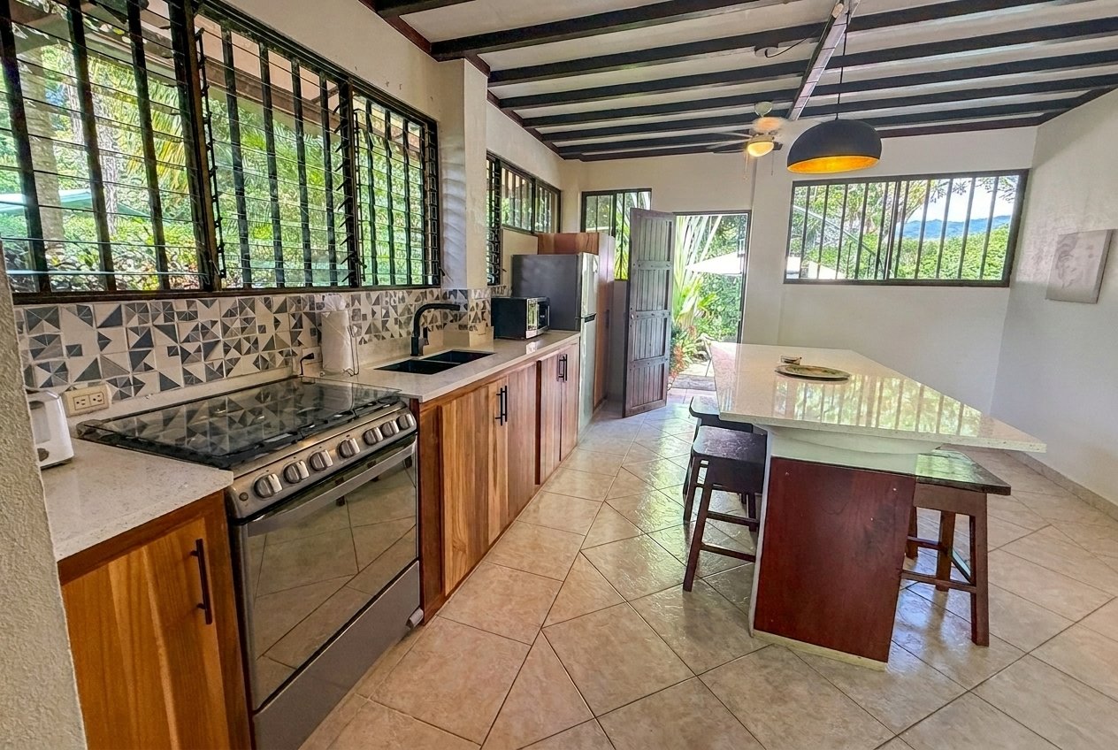 Serene 2-Bedroom Jungle Sanctuary with Private Pool & Gorgeous Balcony Views on Calle Buganvillea in Ojochal Costa Rica