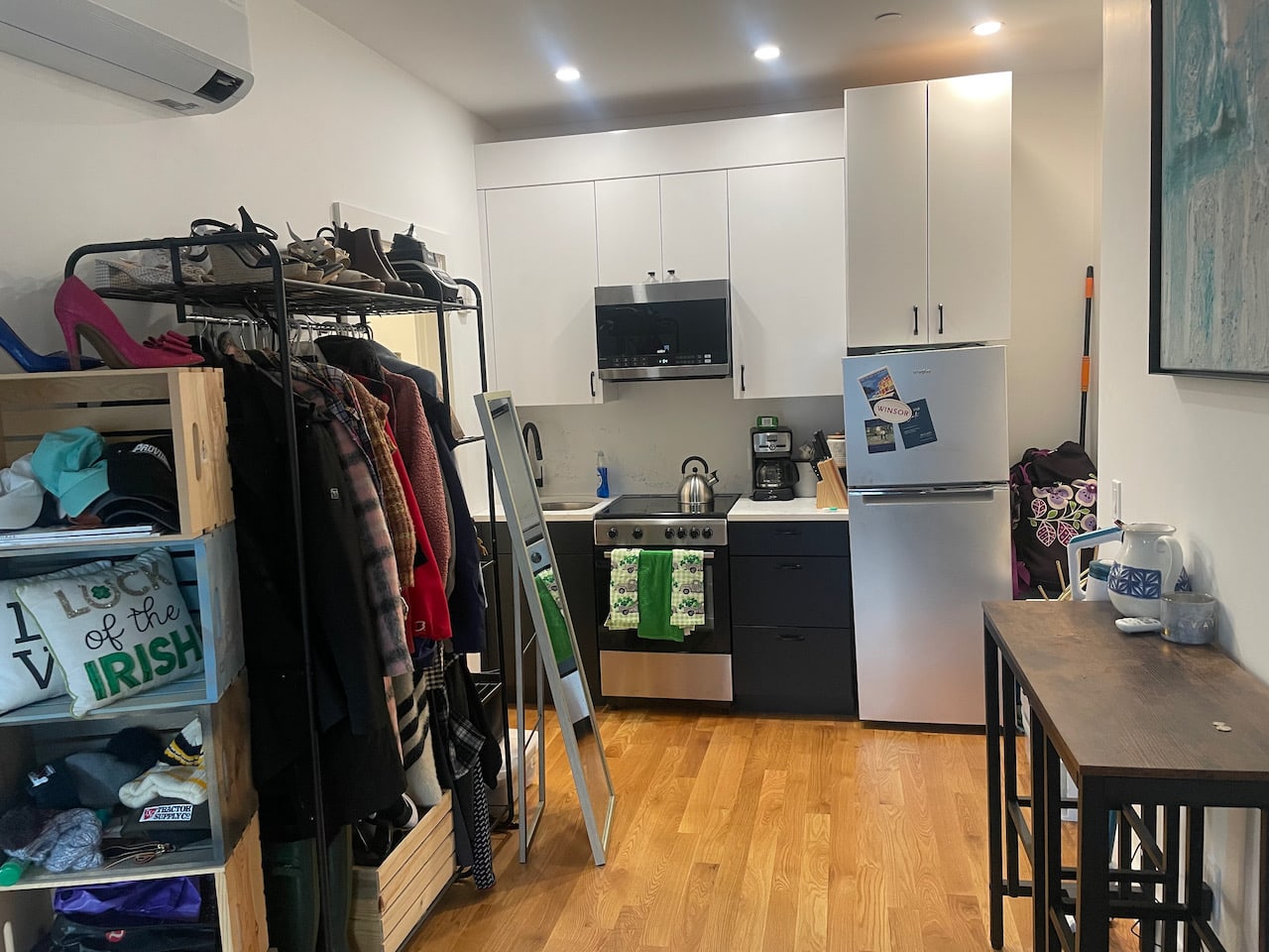 Top Floor - Gut Renovated Studio with new Kitchend & Bath - Common Laundry - Avail APRIL1