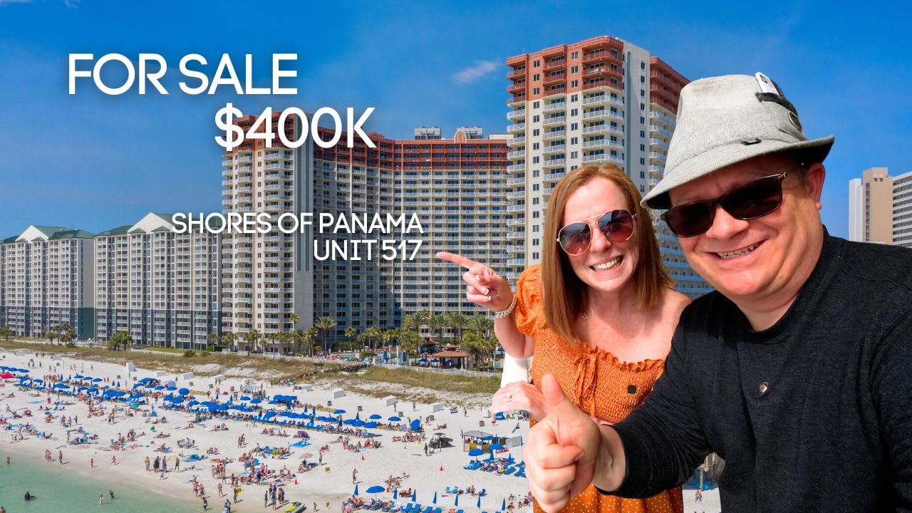 $400,000 Shores of Panama 517 Panama City Beach Florida Condo for Sale