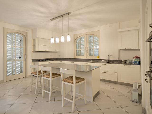 Newly Built Tuscan Villa With Marble Features