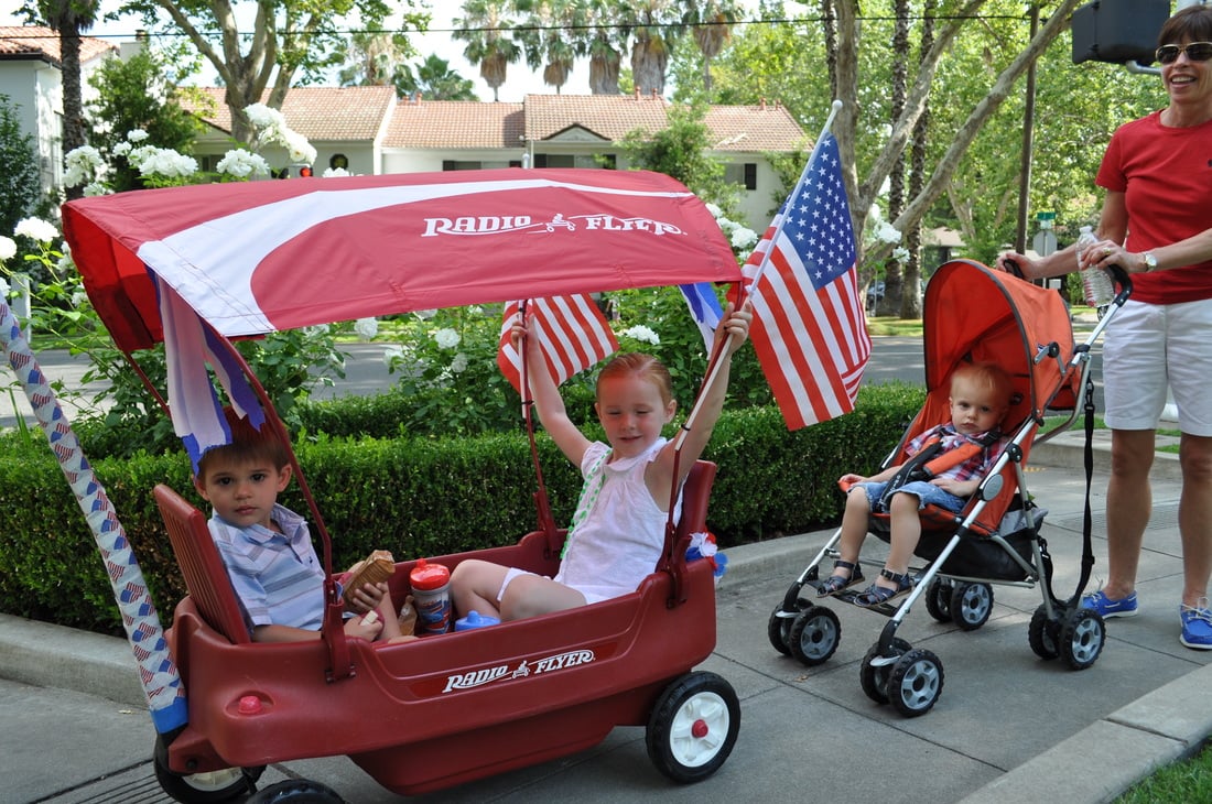 East Sacramento 4th of July Parade! Gonsalves Re Properties!