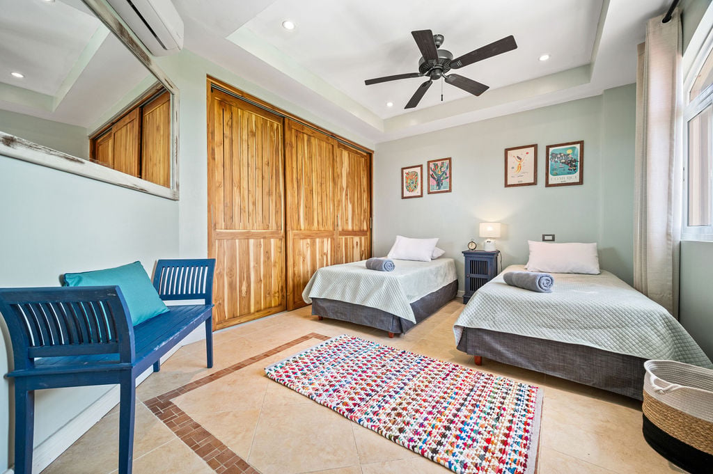 Naxos #19 | Ocean View 2-Bedroom Condo Steps from the Beach in Playa Langosta