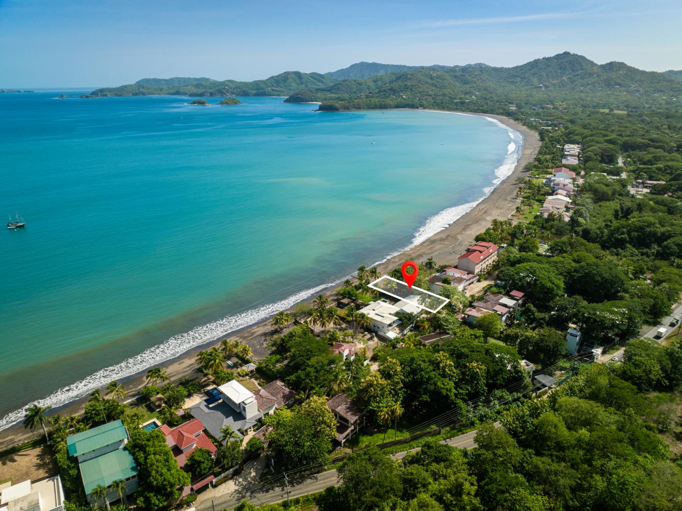 Beachfront Lot for Sale in Potrero Surfside, Costa Rica