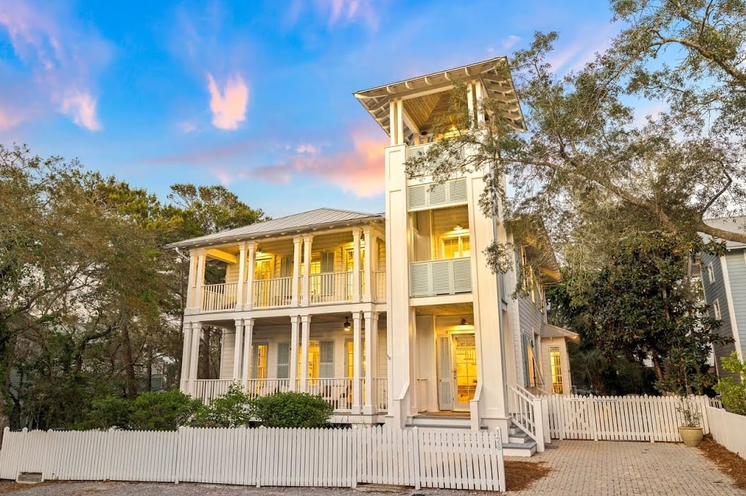 128 Tupelo Street | Multi-Level Seaside Home and Guest Cottage on Private Lot