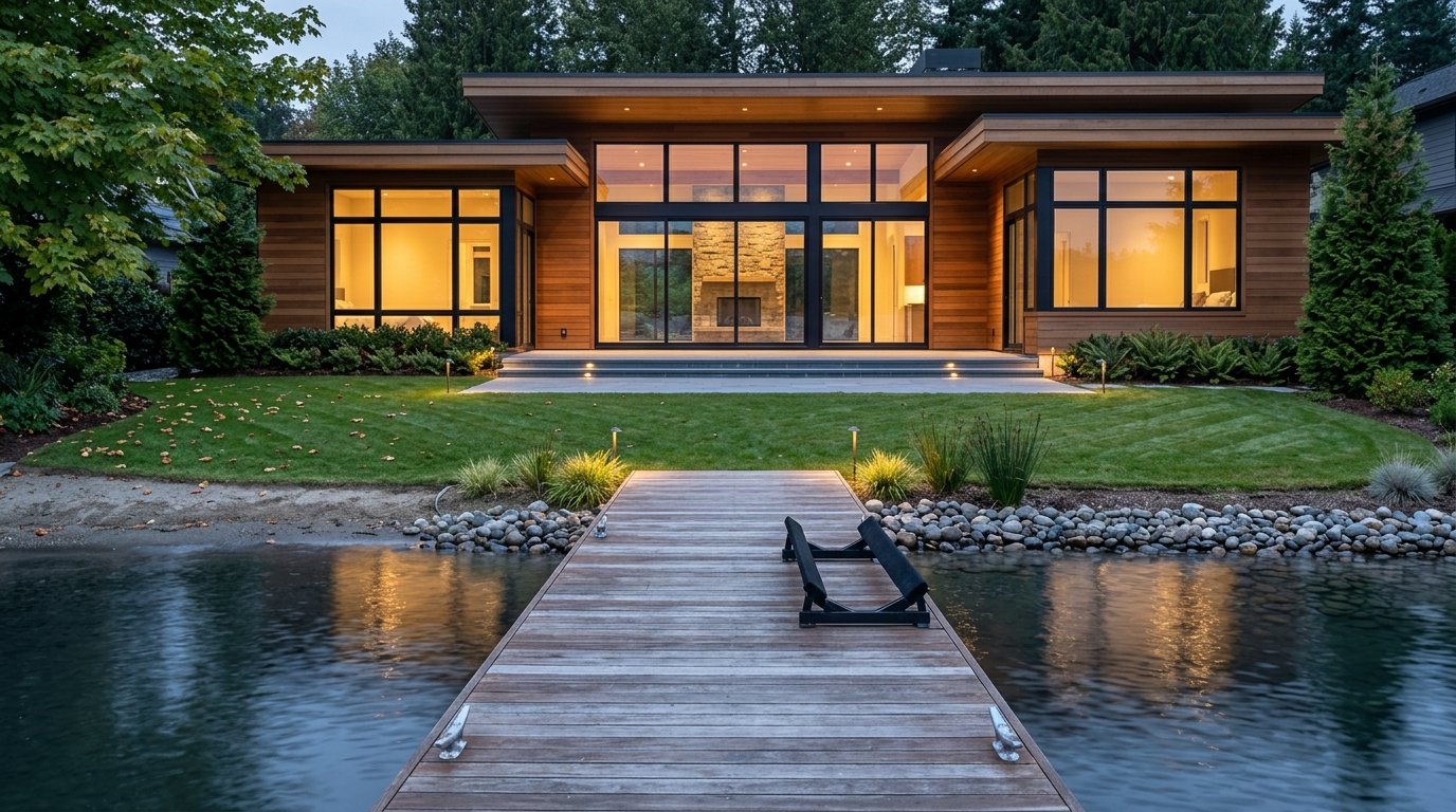 Luxury home setting in Sammamish WA