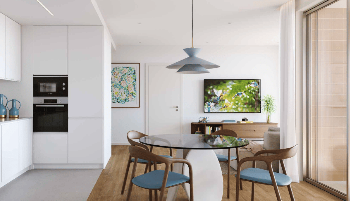Contemporary 1-Bedroom Apartment with Private Terrace and Parking