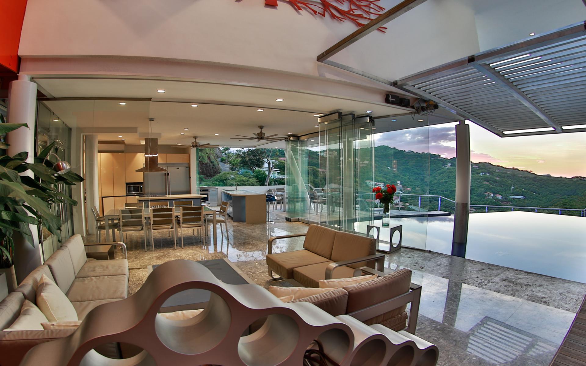 Casa Malinche Palace | 8 Bedroom Ocean View Investment Villa in Playa Ocotal, Costa Rica