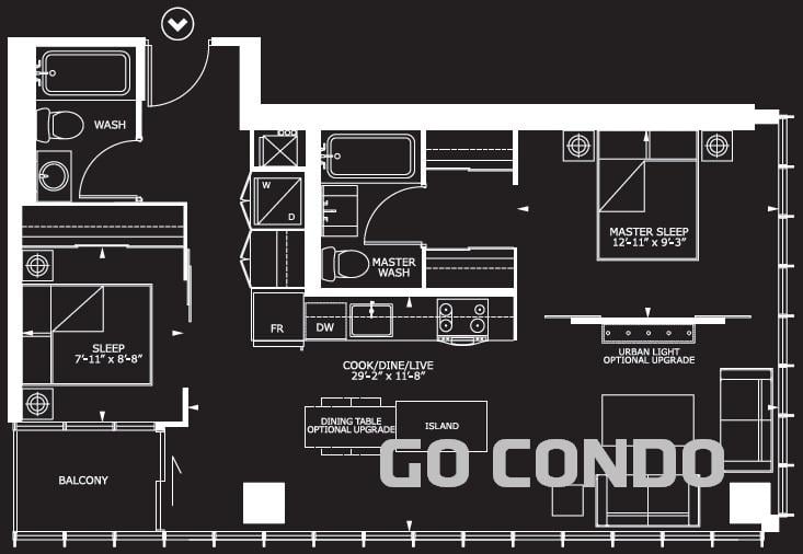 110 Charles St E #2807