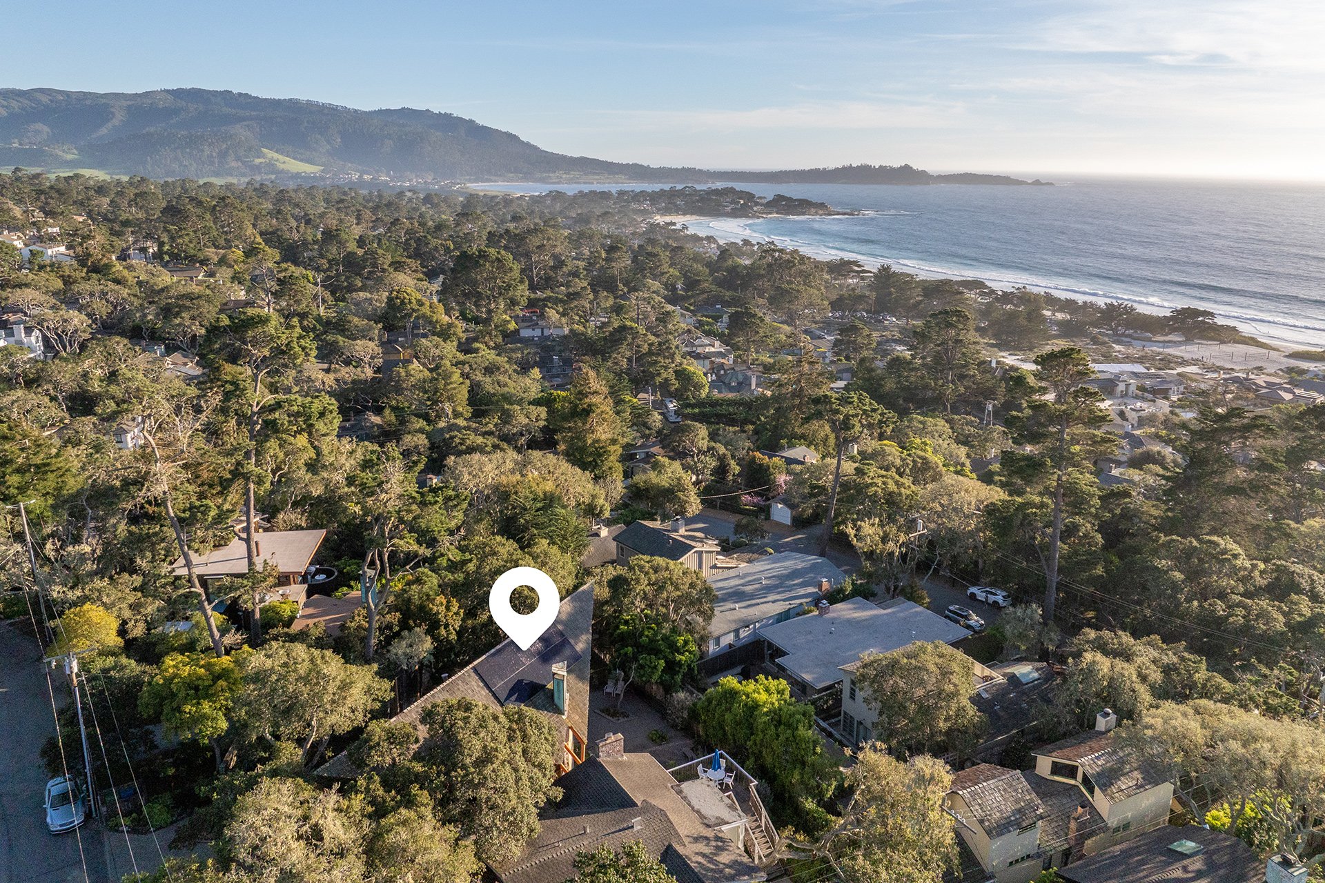 Oceanview Architectural Gem in Carmel