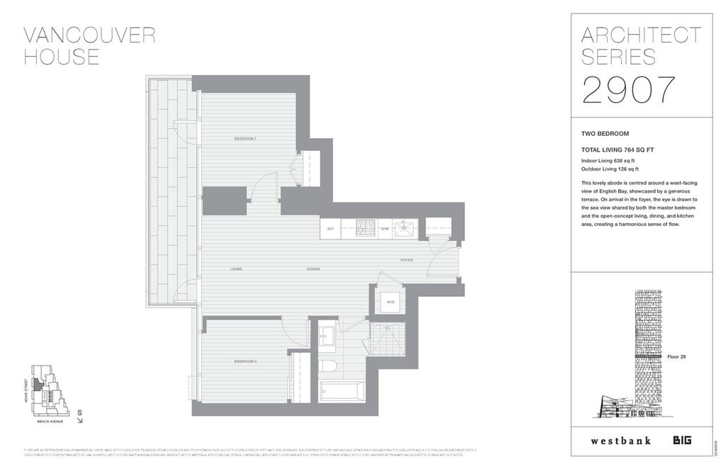 1480 Howe St, #2907