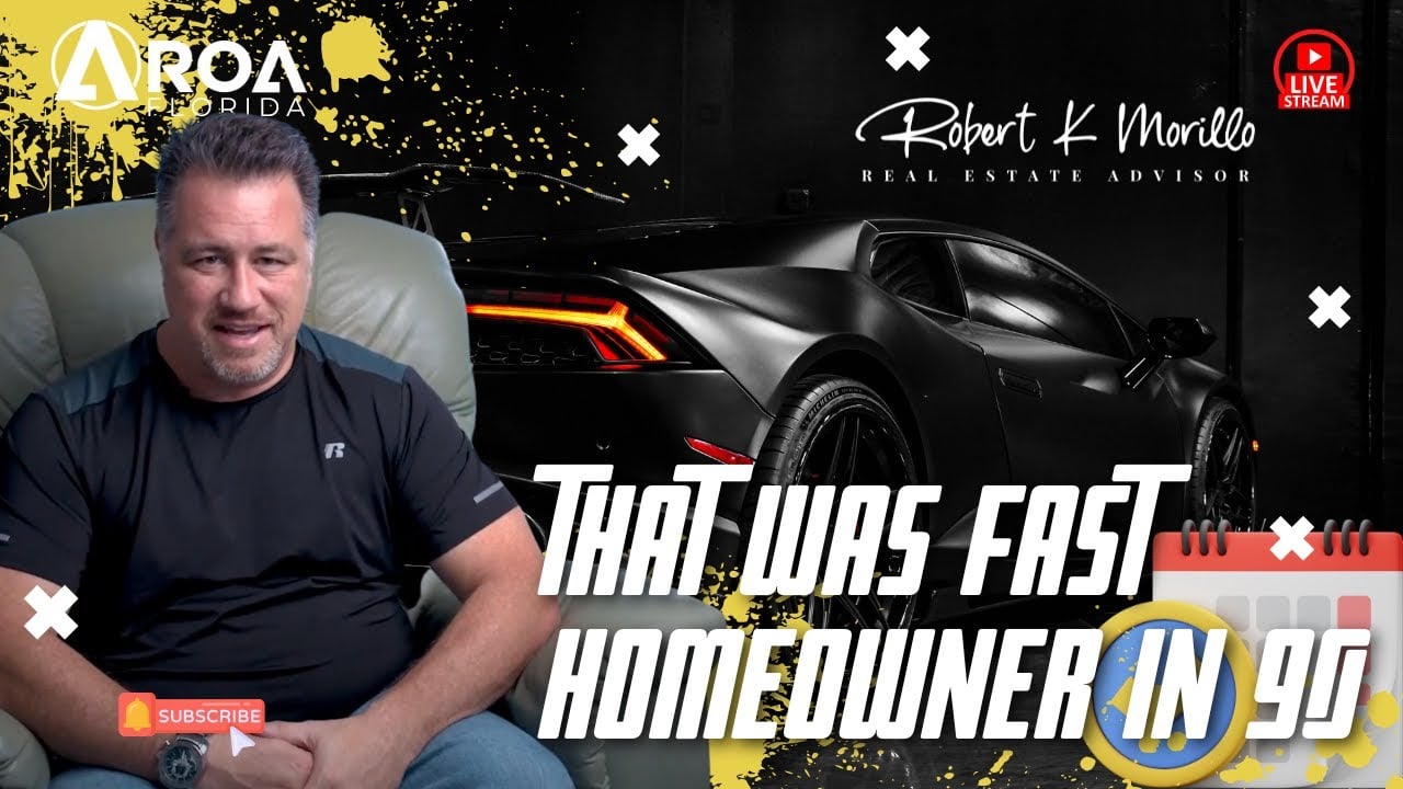 From Guest to Central Florida Homeowner in 90 days! | Robert Kenneth Morillo PA