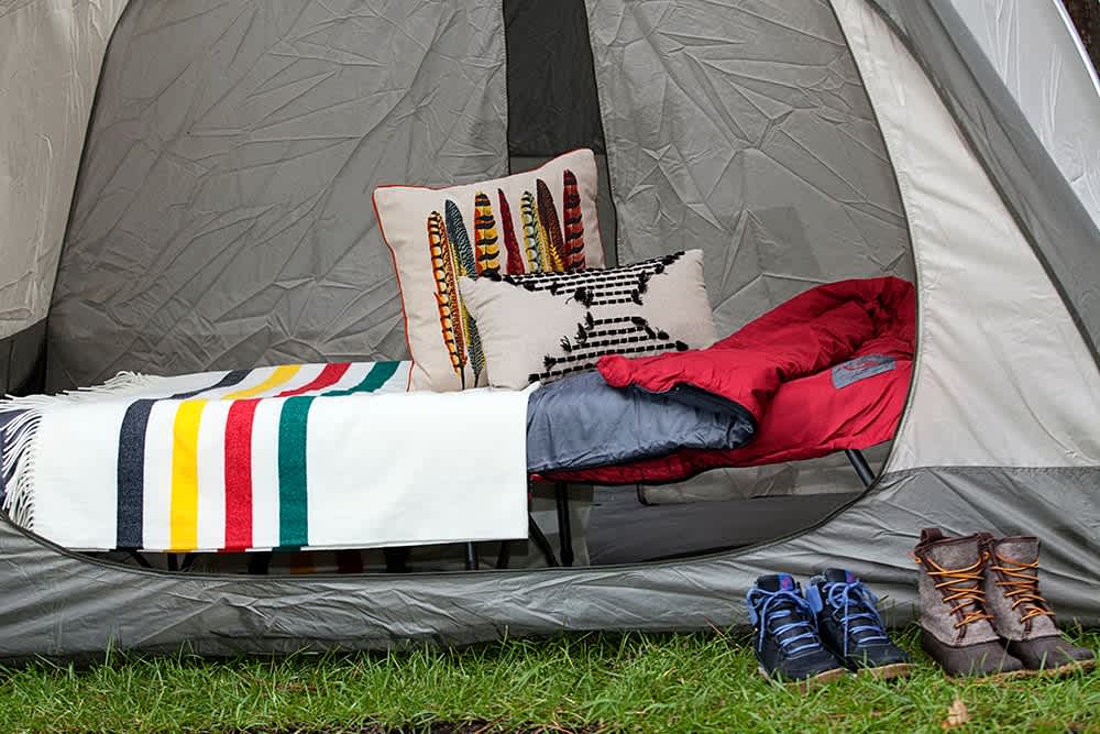 backyard campout