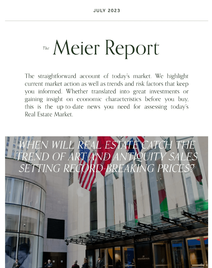 The Meier Report - July 2023