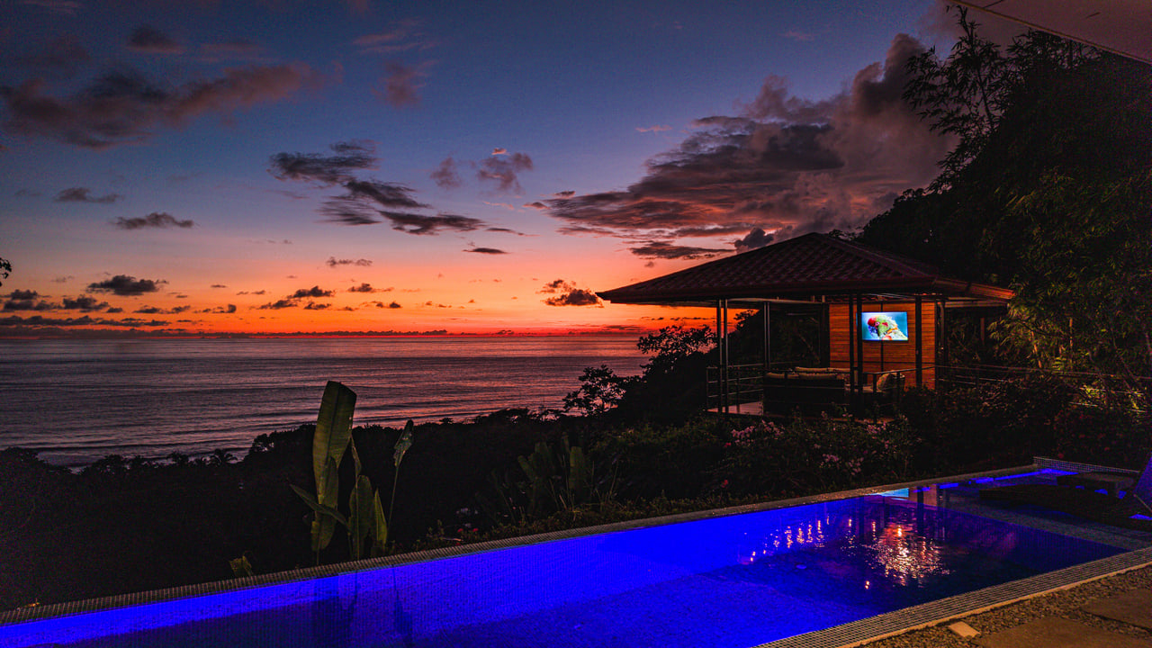 Luxury Whitewater Ocean View Home in Ayacucho Dominical