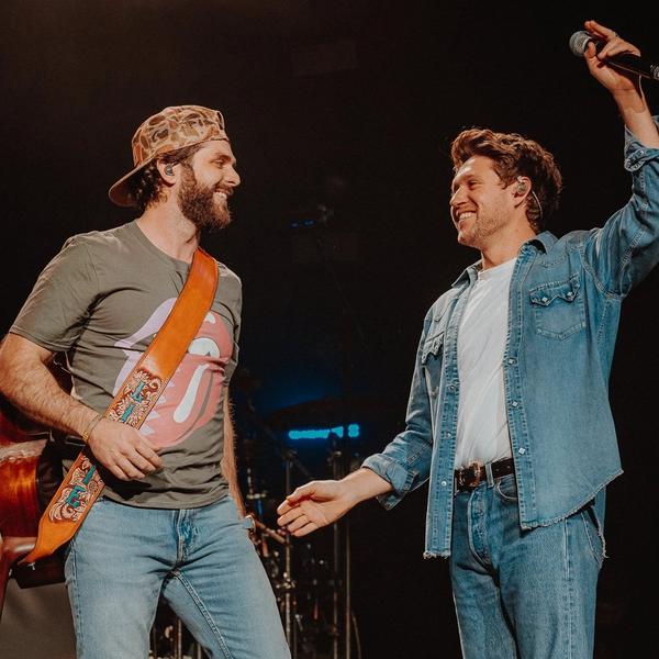 Thomas Rhett with Niall Horan image
