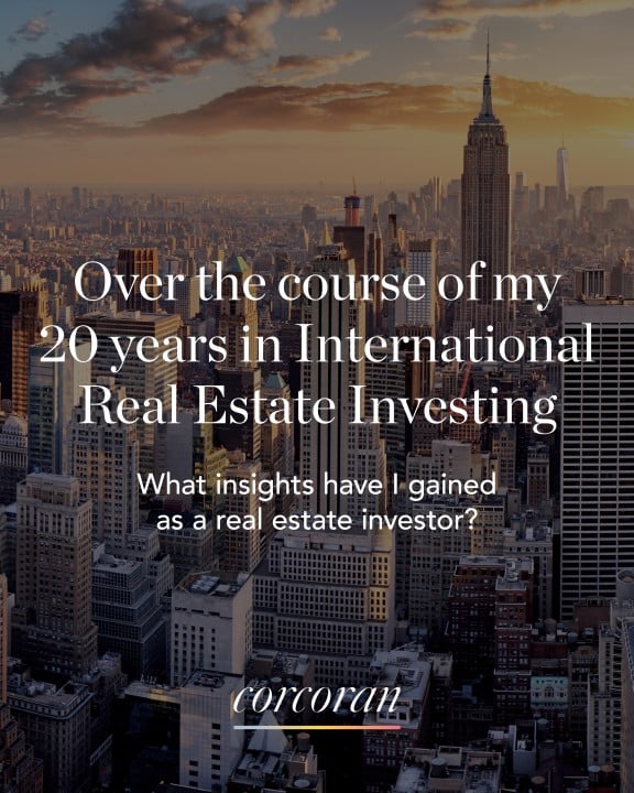 Over the course of my 20 years in International Real Estate Investing