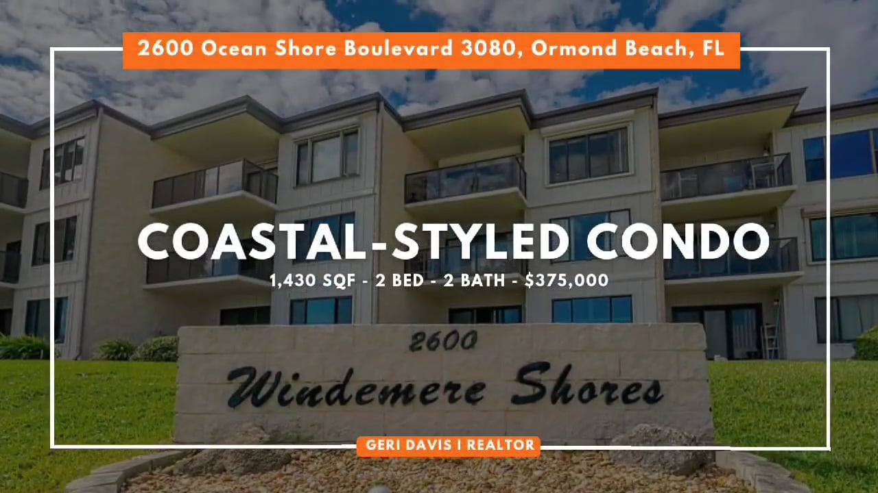 #NewListing: A Perfect Beachside Escape in Ormond Beach, FL