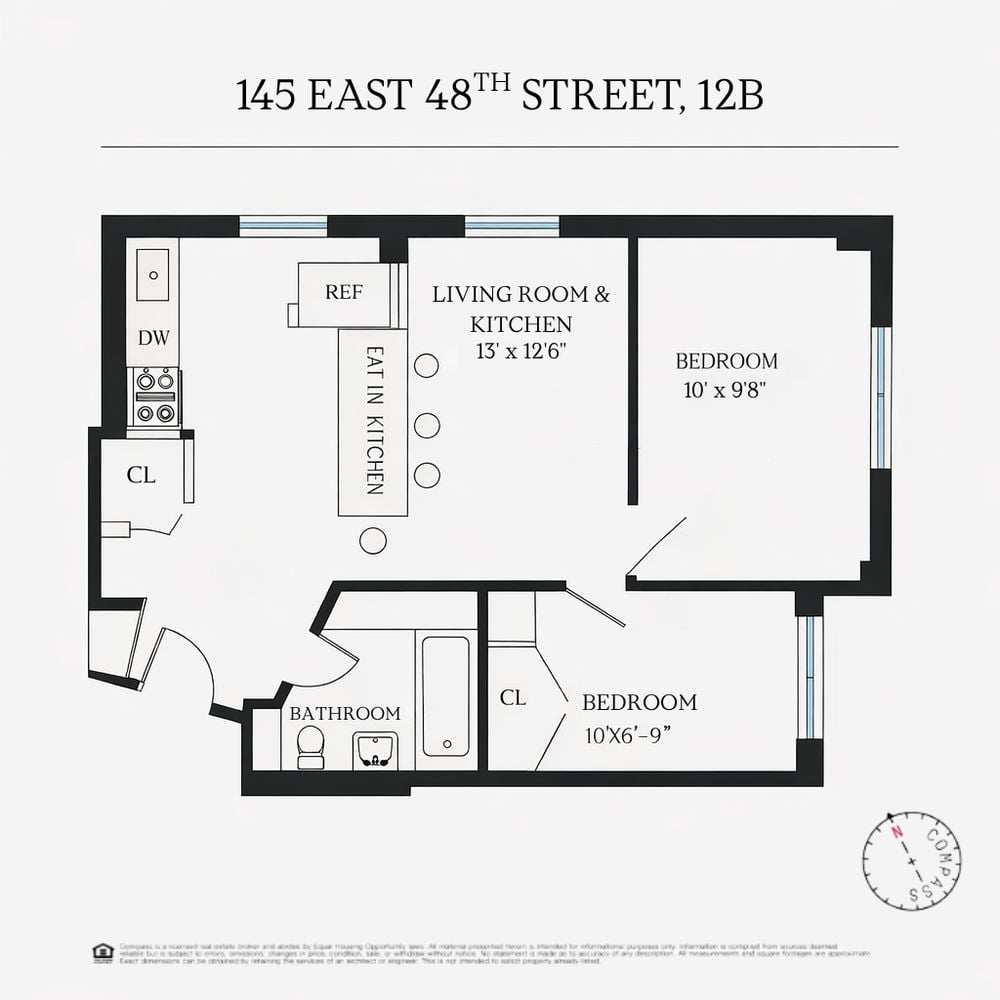 145 East 48th Street, Unit 12B