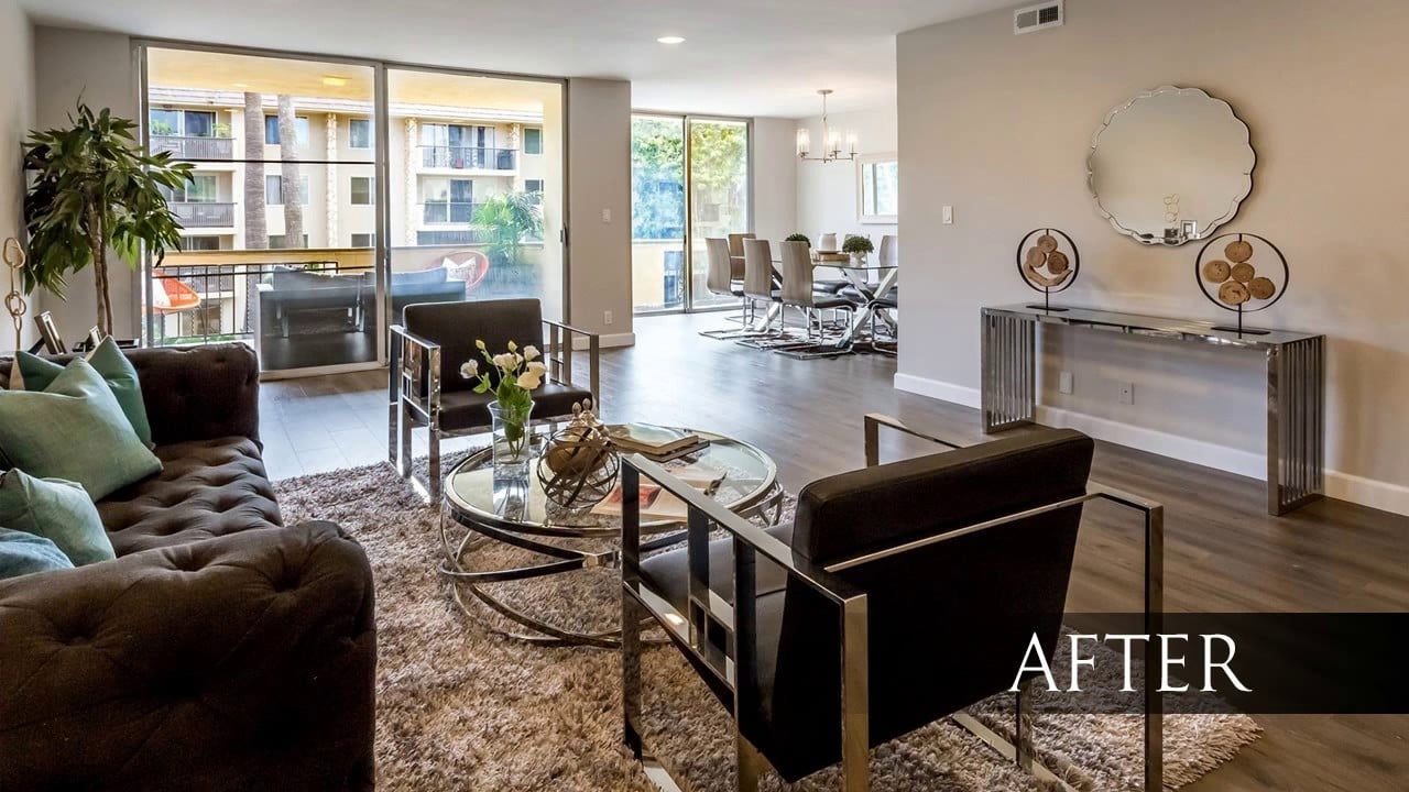 Brentwood Staging Project - Before & After